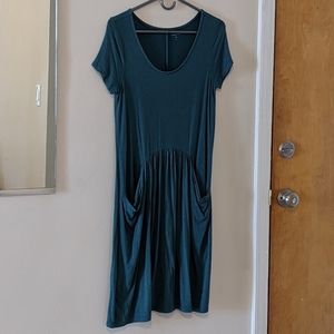 Teal Garnet Hill Dress